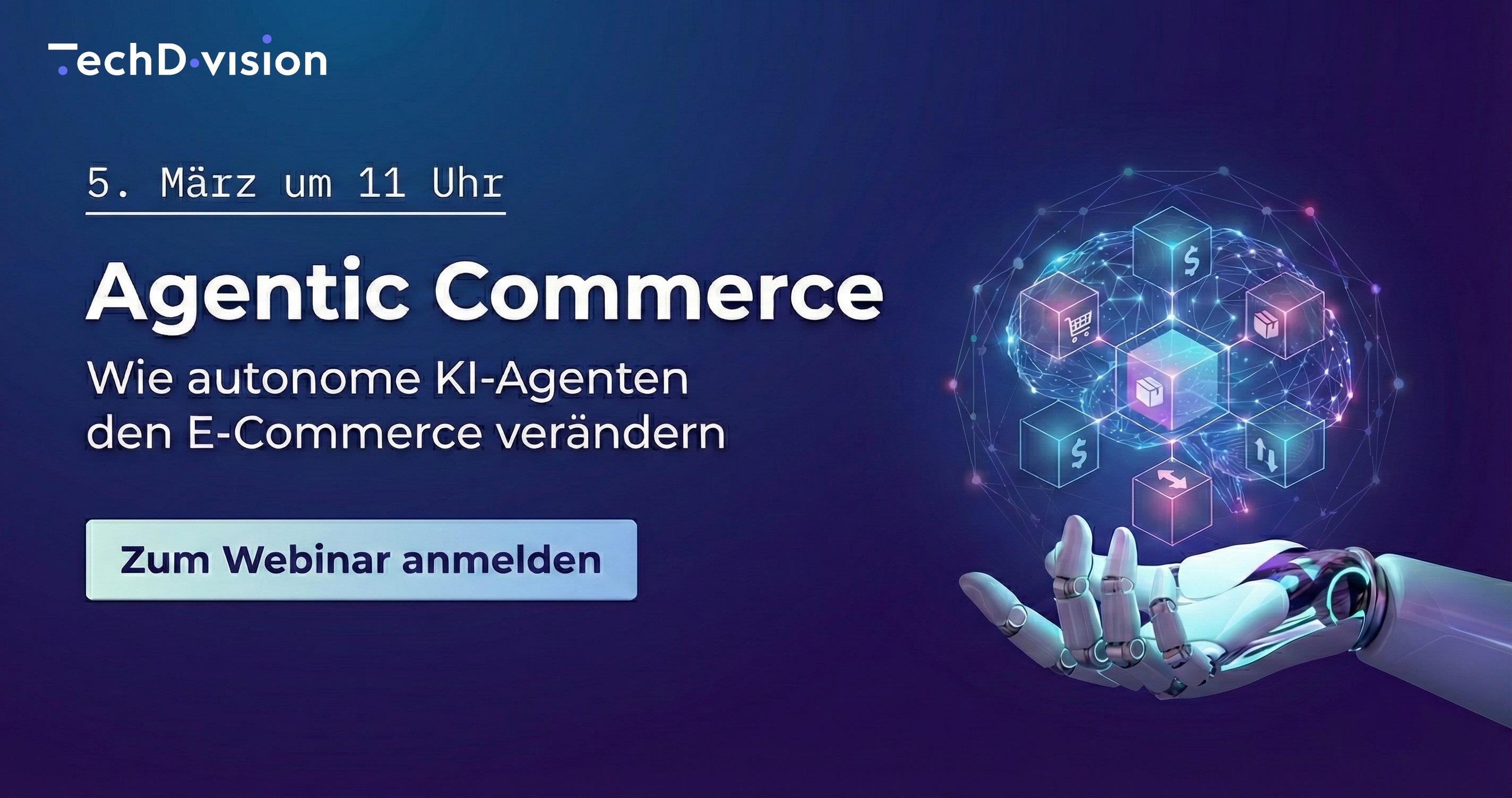 Agentic Commerce Webinar von TechDivision