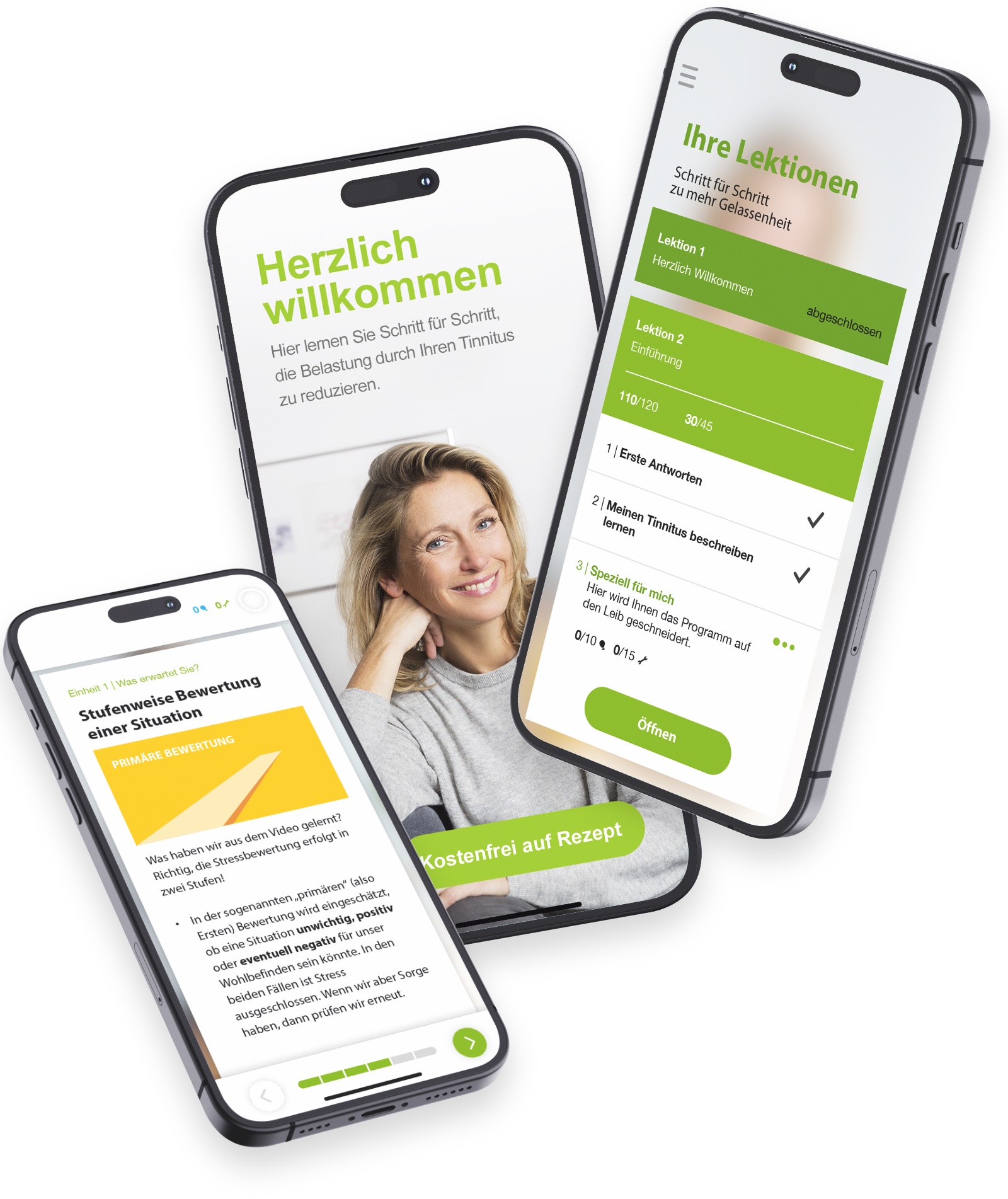 Wirkt erwiesenermaßen gegen Ohrgeräusche:„Meine Tinnitus App“(Die Bildrechte liegen bei dem Verfasser der Mitteilung.)
