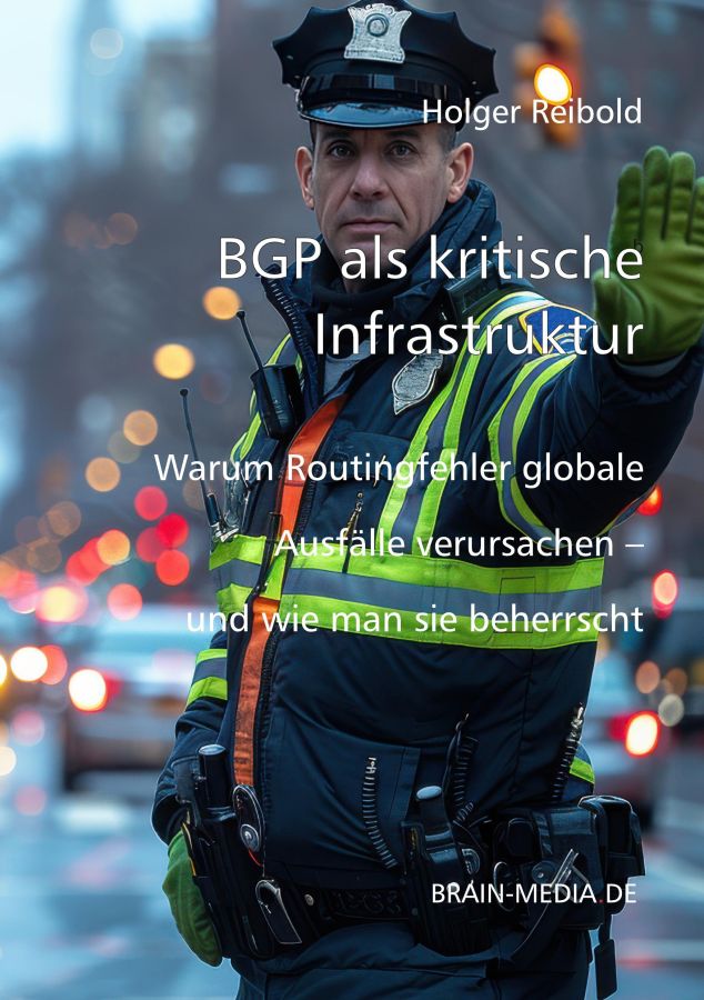 BGP als kritischen Infrastruktur - das Buchcover (© )