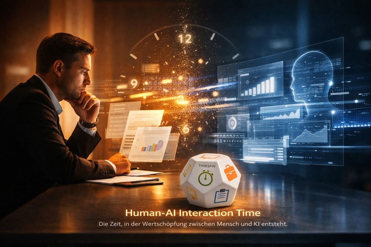 KI Zeiteinsatz messbar machen mit TimeSpin (© TimeSpin GmbH)