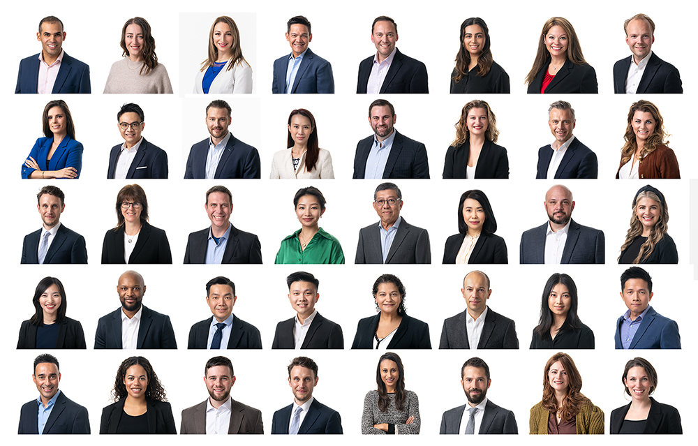 Bsp.: Konsistentes Licht-Setup für ein internationales Unternehmen (Die Bildrechte liegen bei dem Verfasser der Mitteilung.)