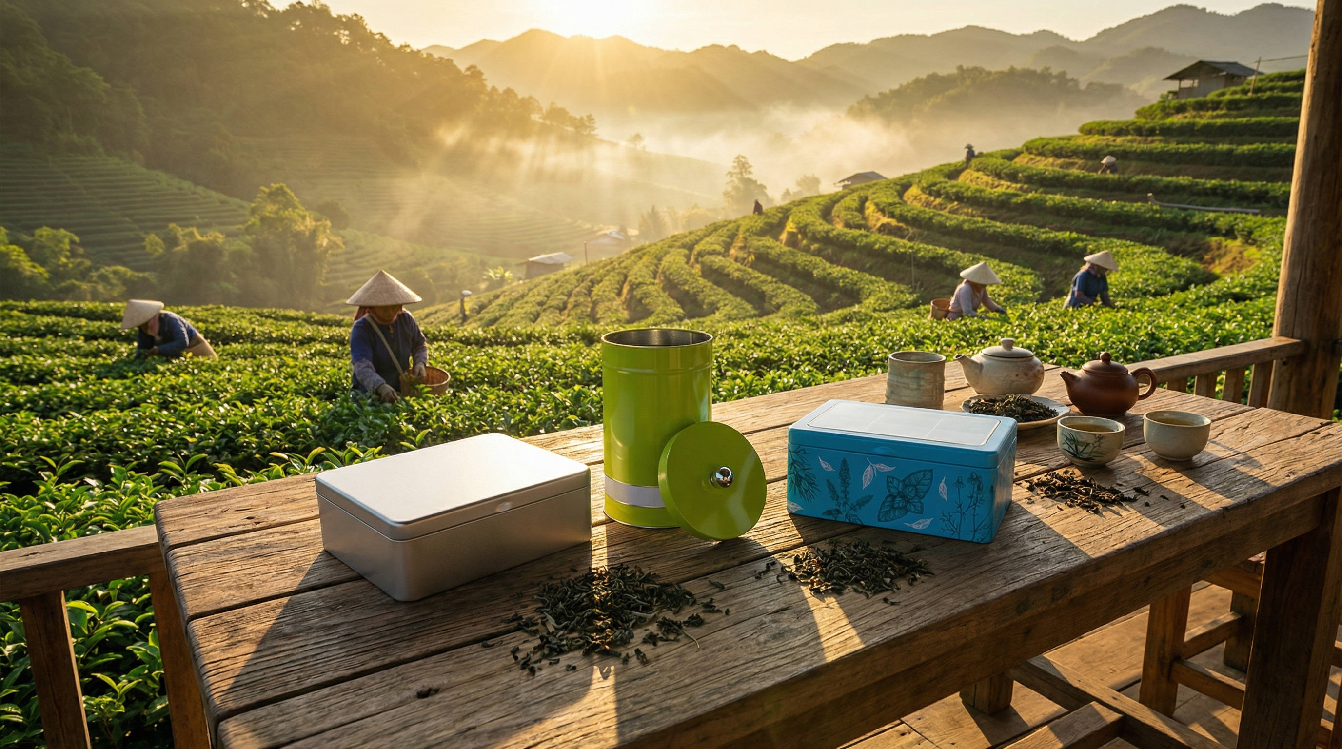 Hochwertige Teedosen von ADV Dosenshop: stilvoll, aromadicht, vielseitig & individuell gestaltbar. Ideal für Teeliebhaber, Handel