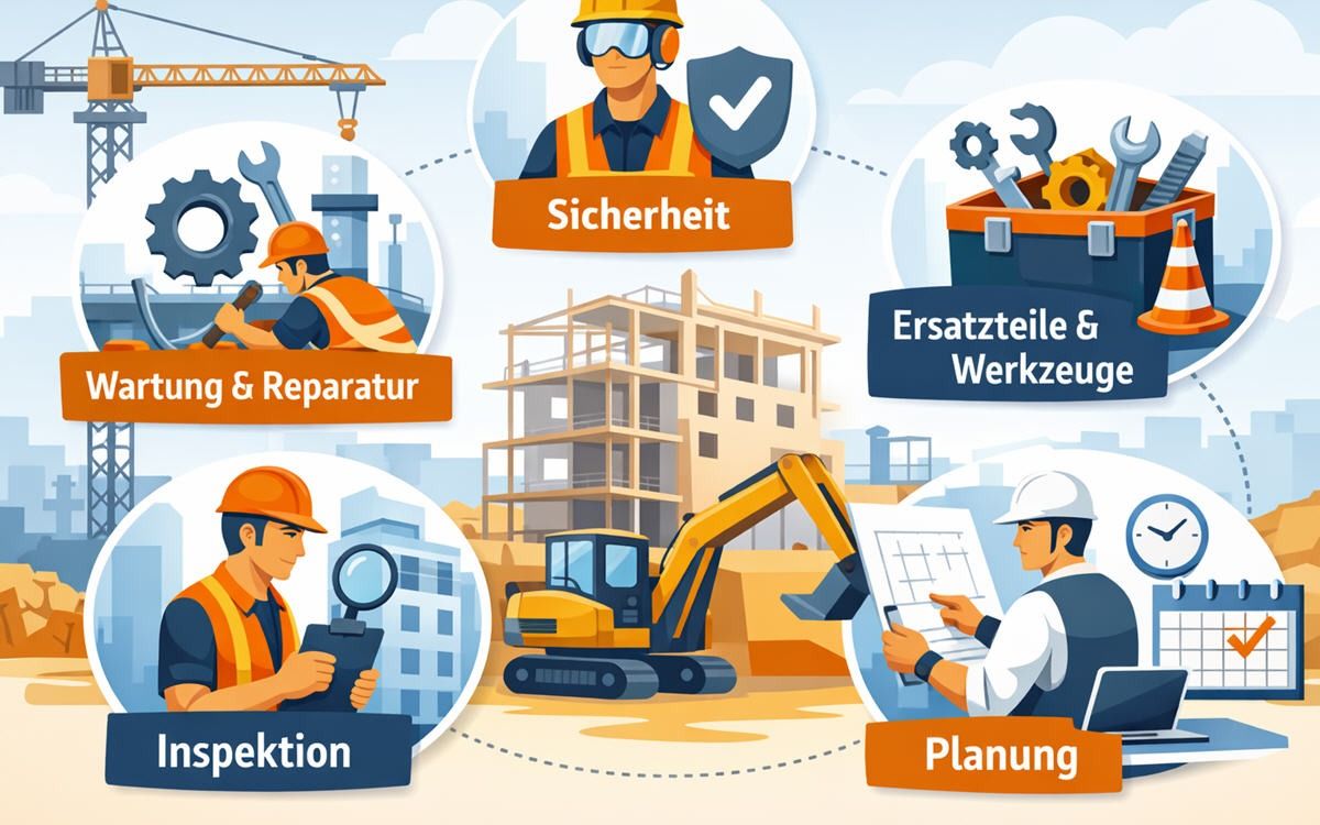 Effizienz durch vorausschauende Wartung. Ihr Wartungsplaner System für planbare Instandhaltung. (© Hoppe Unternehmensberatung)