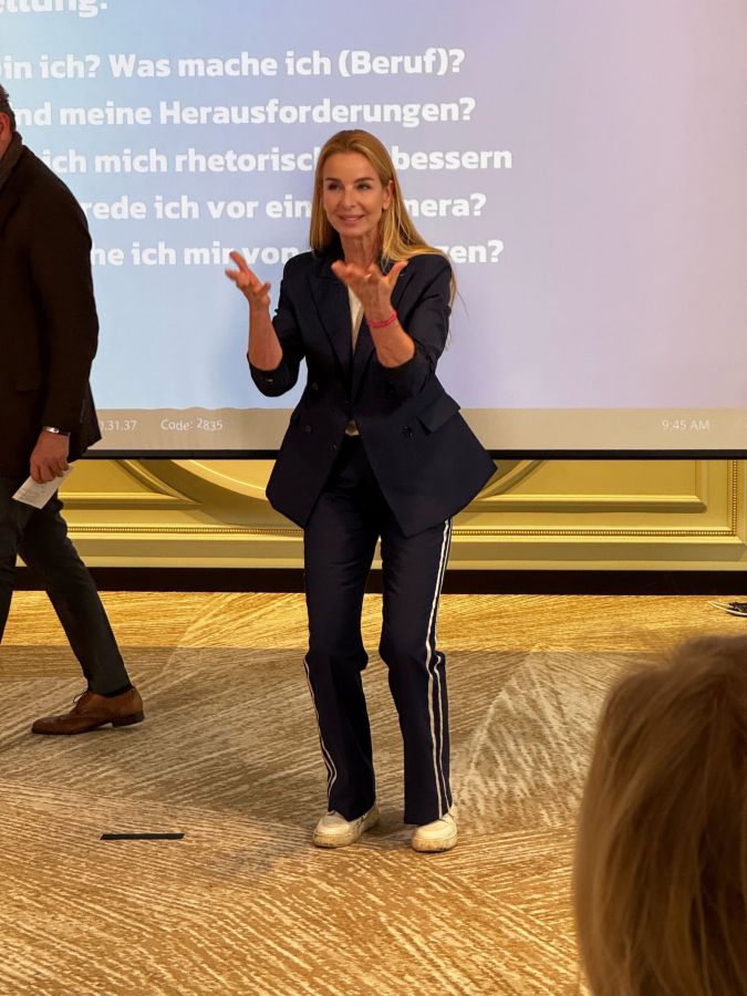 Angela Barzen, Vortrag  (© Angela Barzen)