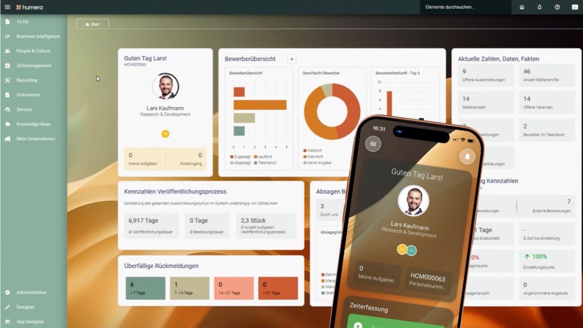 humera zeigt neues Release auf der Zukunft Personal Nord (Halle B6, Stand C59)  (© VIMATA Group )