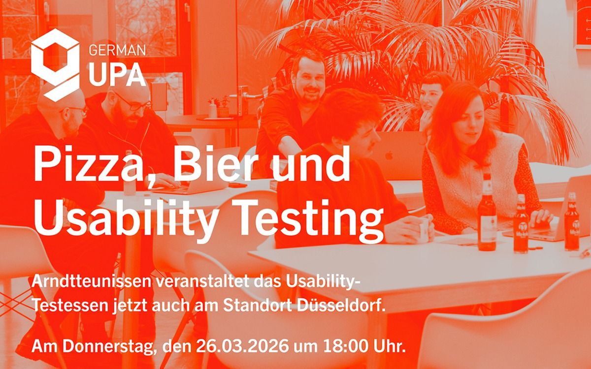 Arndtteunissen UX-Testessen X German UPA (© )
