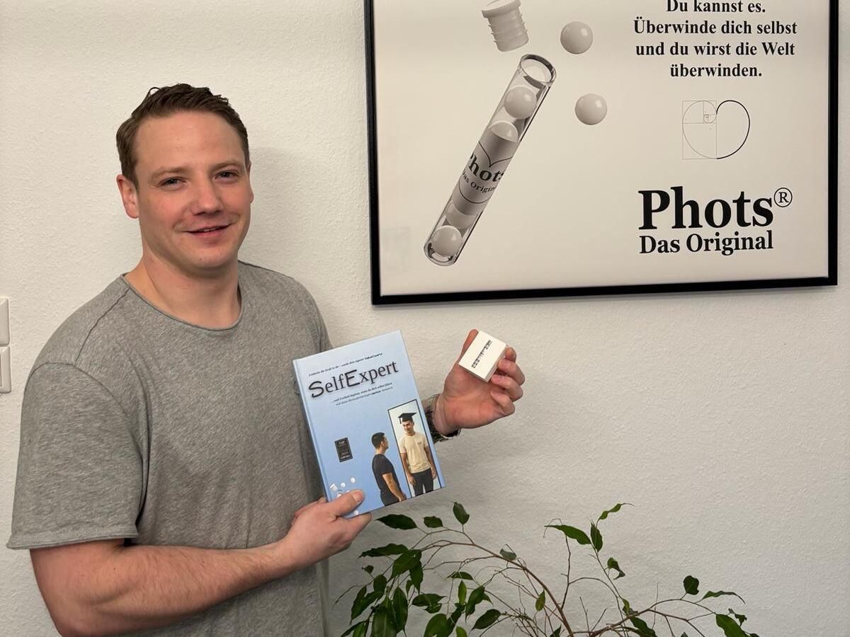 Tim Luther von Phots® mit dem SelfExpert (© Phots UG)