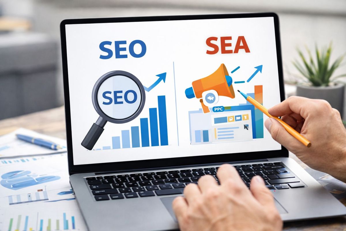 Die Synergievon SEO und SEA (© tpi Media® GmbH)
