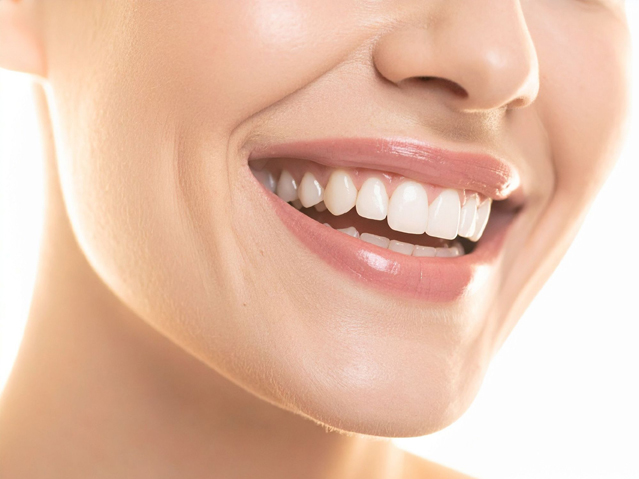 Viele Menschen wünschen sich ein strahlendes Lächeln. (Bildquelle: ERGO Group/Canva)