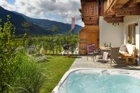 Garten mit privatem Whirlpool