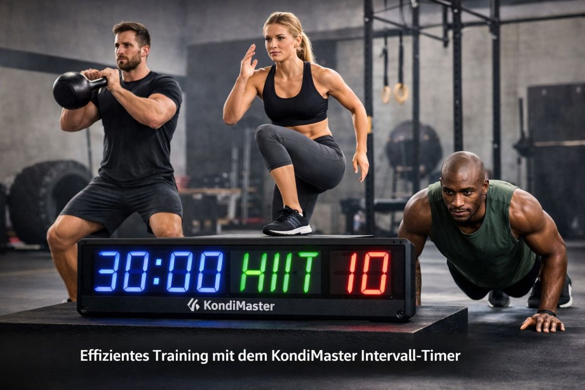 Effizientes Workout mit KondiMaster Timer