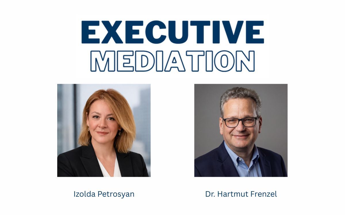 EXECUTIVE MEDIATION - Izolda Petrosyan und Dr. Hartmut Frenzel (© EXECUTIVE MEDIATION)