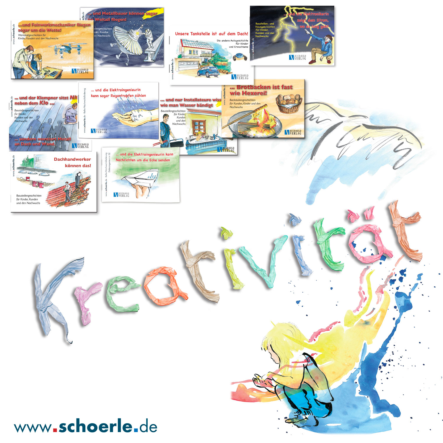 Impulsbücher - Kreativität mit kindlicher Neugier -