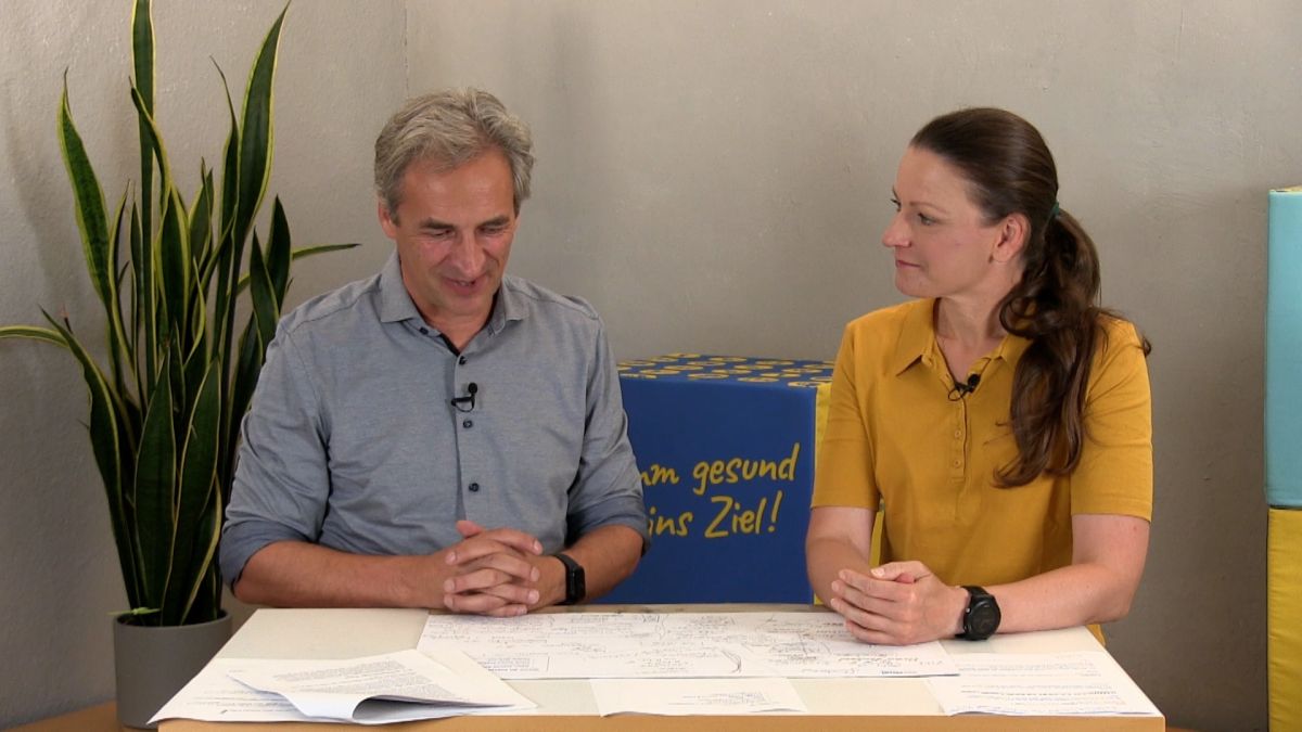 Podcast Hosts Mathias Priebe und Anke Stefaniak (© MyGoal Training)