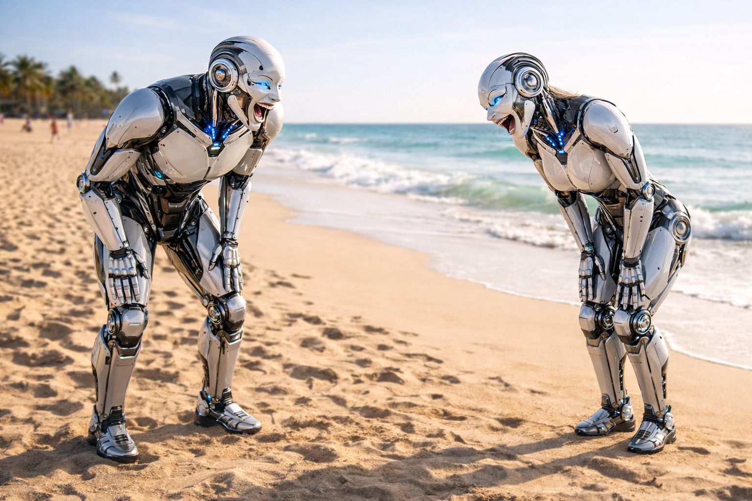 Wer regelmäßig lacht, lebt besser. Das ist kein Mythos, sondern Fakt. (Bildquelle: ChatGPT gepromptet Mag.a Monika Herbstrith-Lappe)