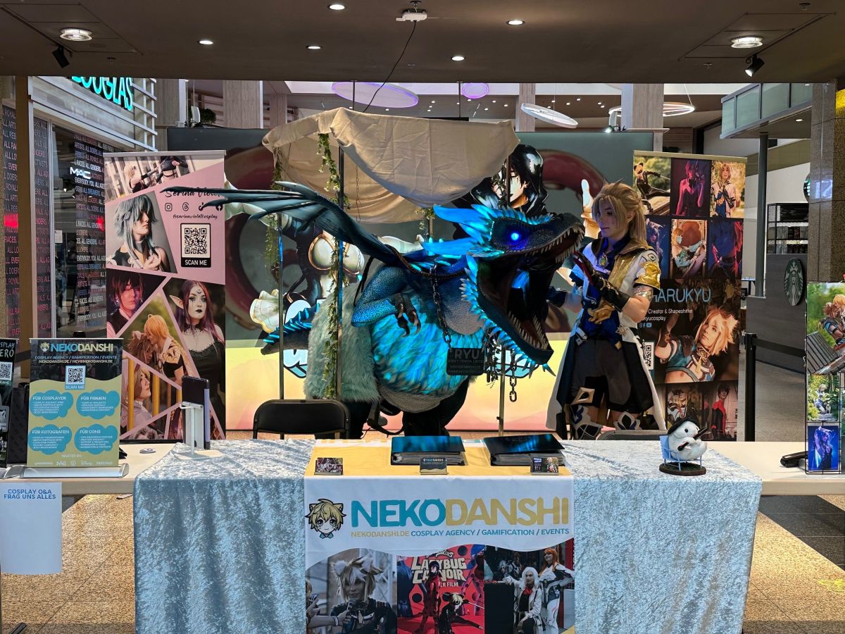 Drache für Events buchen (© Nekodanshi)