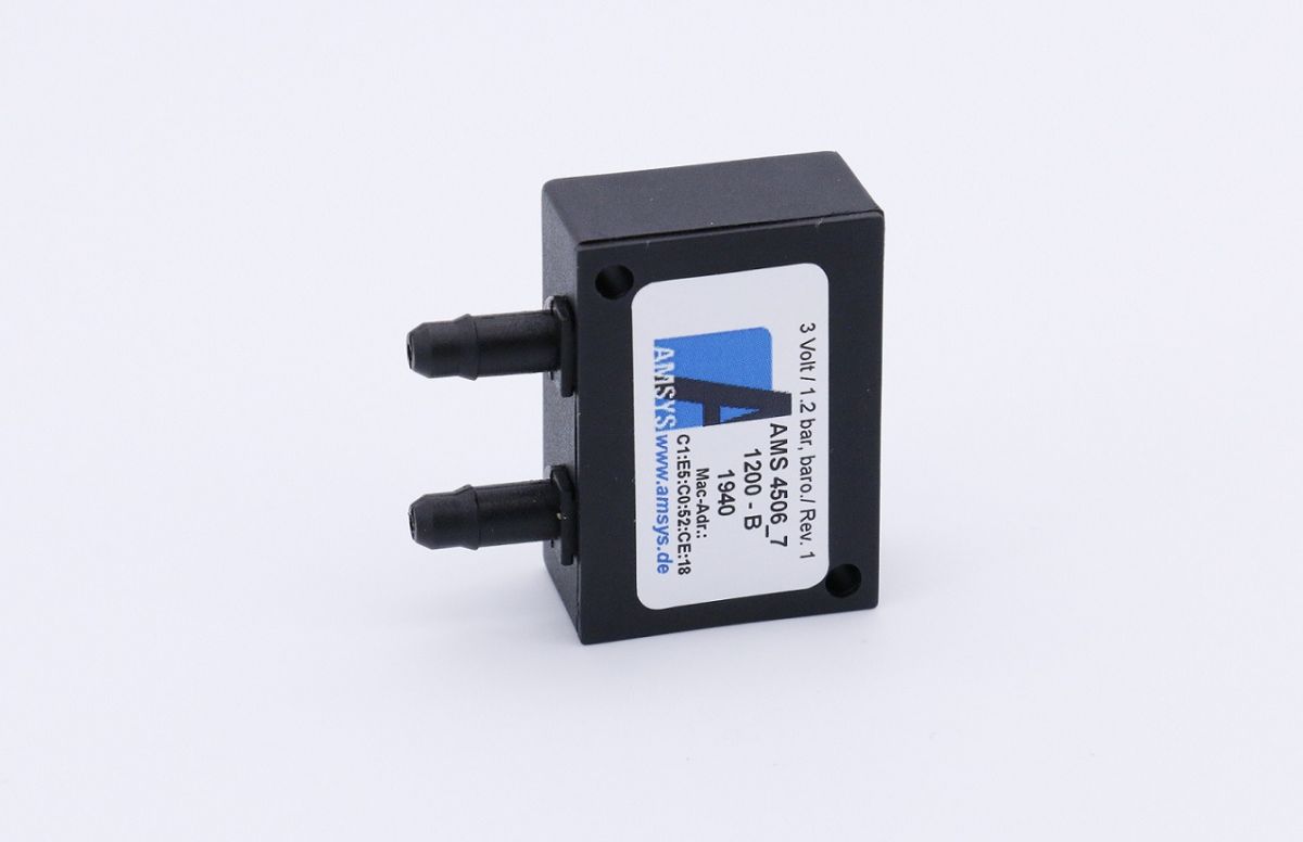 AMS 4506 - Drucktransmitter mit Bluetooth 5.1 Signal (© AMSYS GmbH & Co. KG)