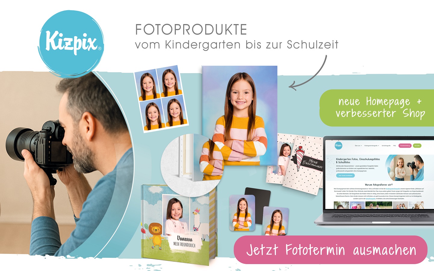 Kizpix relauncht seine Plattform für Kita- und Schulfotografie (Die Bildrechte liegen bei dem Verfasser der Mitteilung.)
