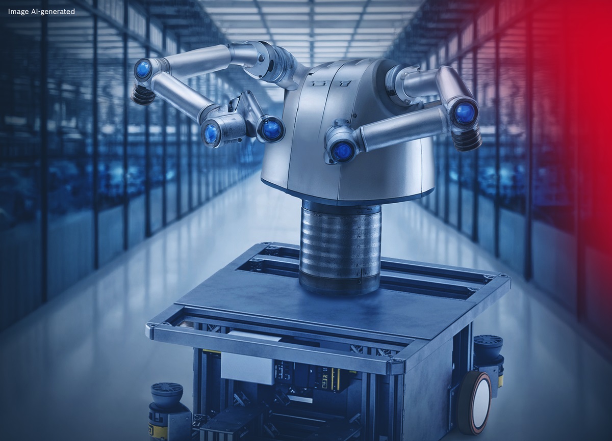 Bosch Rexroth zeigt auf der LogiMAT Lösungen zur mobilen Robotik (Bildquelle: Bosch Rexroth AG)