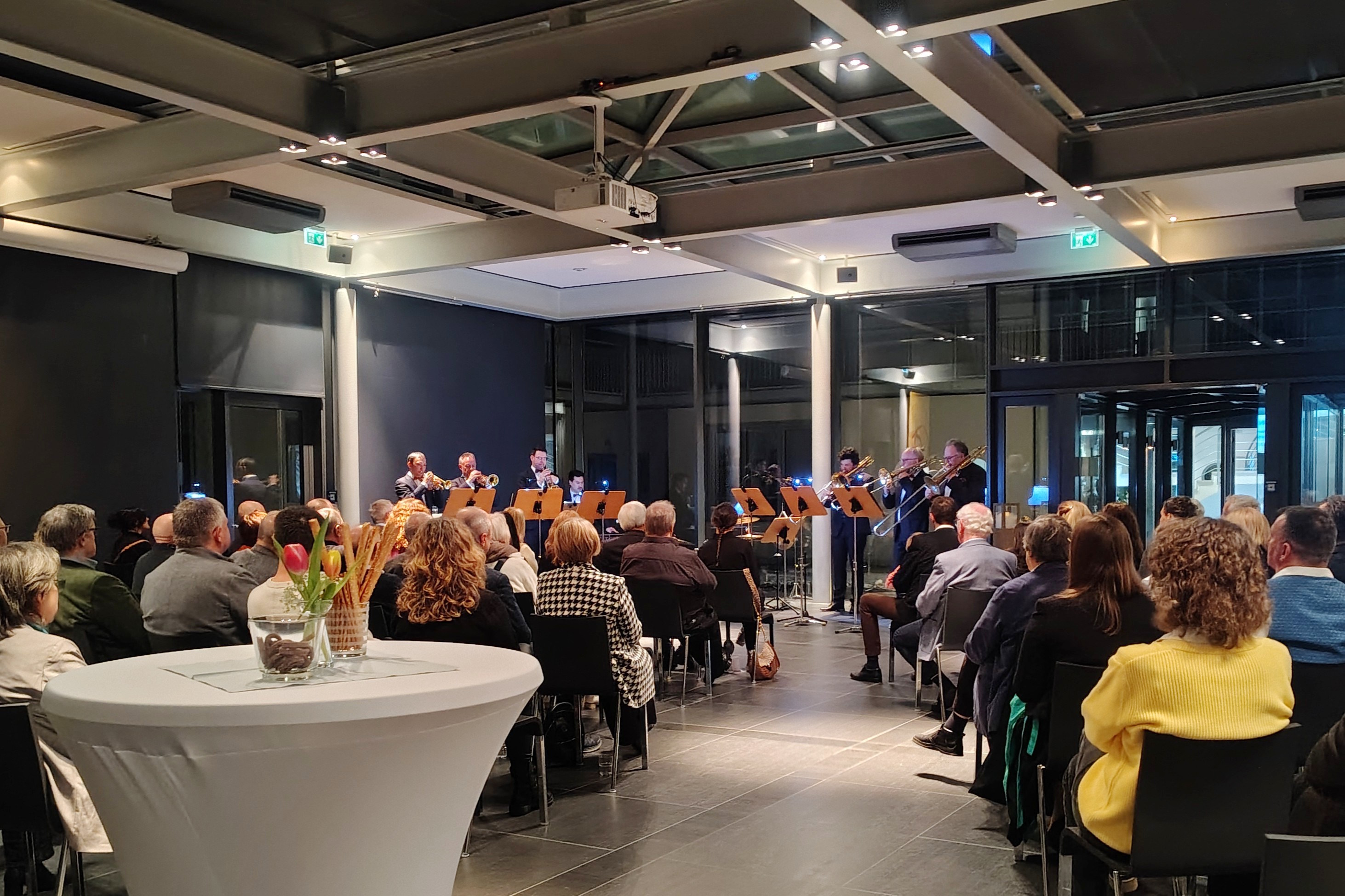 Das"Ensemble Classique" begeisterte bei seinem Auftritt das Publikum. (Die Bildrechte liegen bei dem Verfasser der Mitteilung.)