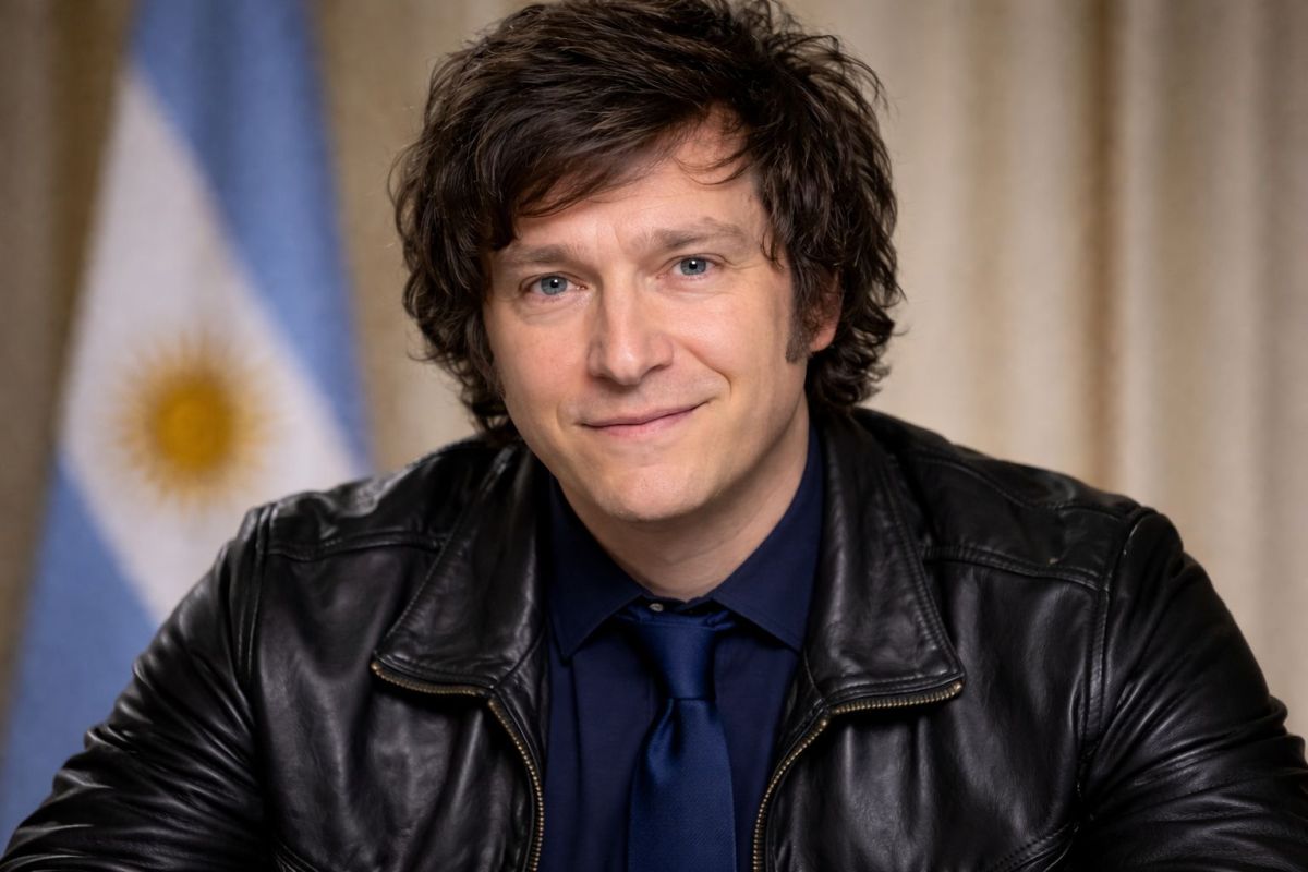 Argentiniens Staatspräsident Javier Milei - engagiert für Deregulierung (© KI-erstellt)