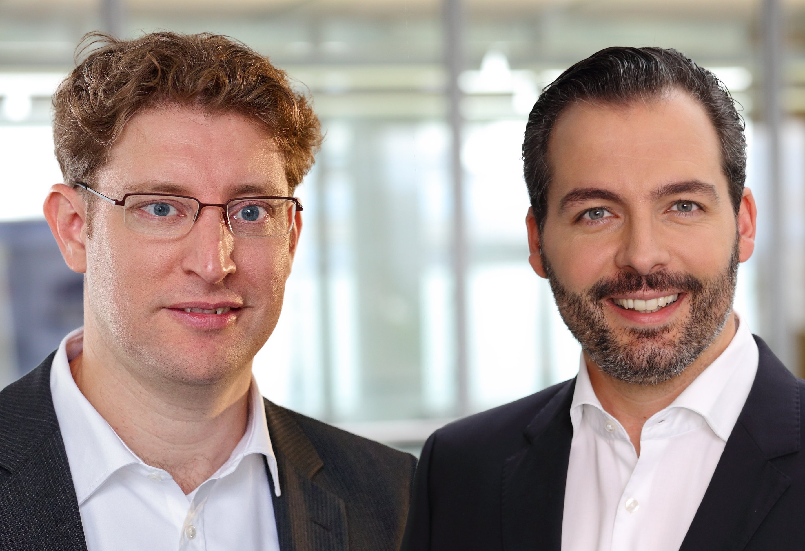 Georg Sommershof (links) und Werner Stapf (rechts) – Gründer von billyard