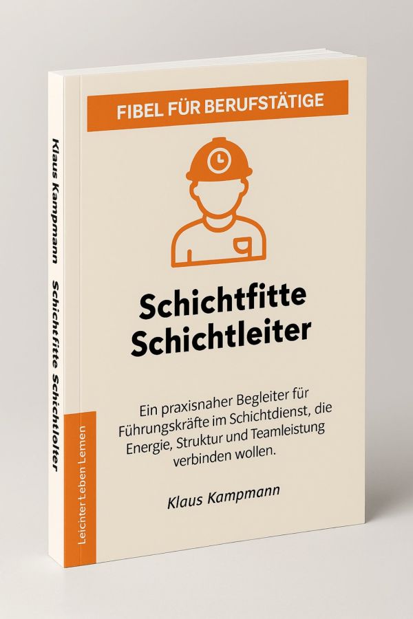 Buchcover Schichtfitte Schichtleiter (© Klaus Kampmann)
