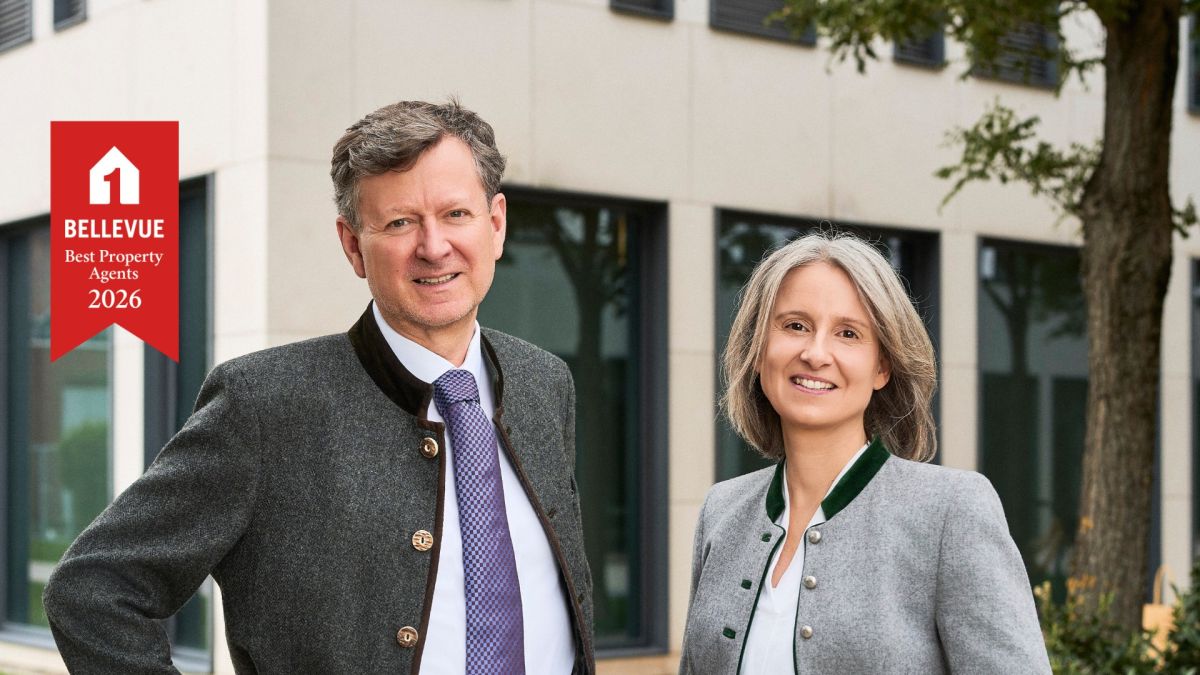 Rogers Immobilien - BELLEVUE Best Property Agent 2026, 13. Auszeichnung in Folge (© Rogers Immobilien)