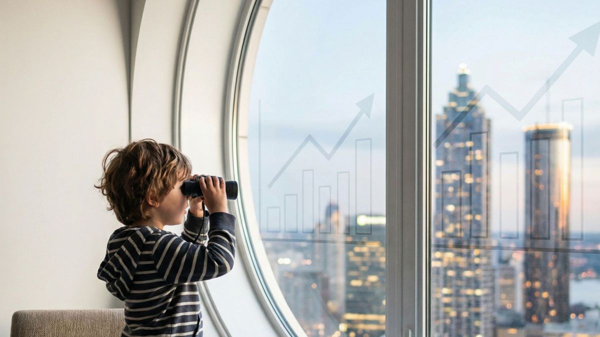 Mit kindlicher Neugier zu Karriere und Wachstum (Bild generiert mit KI)