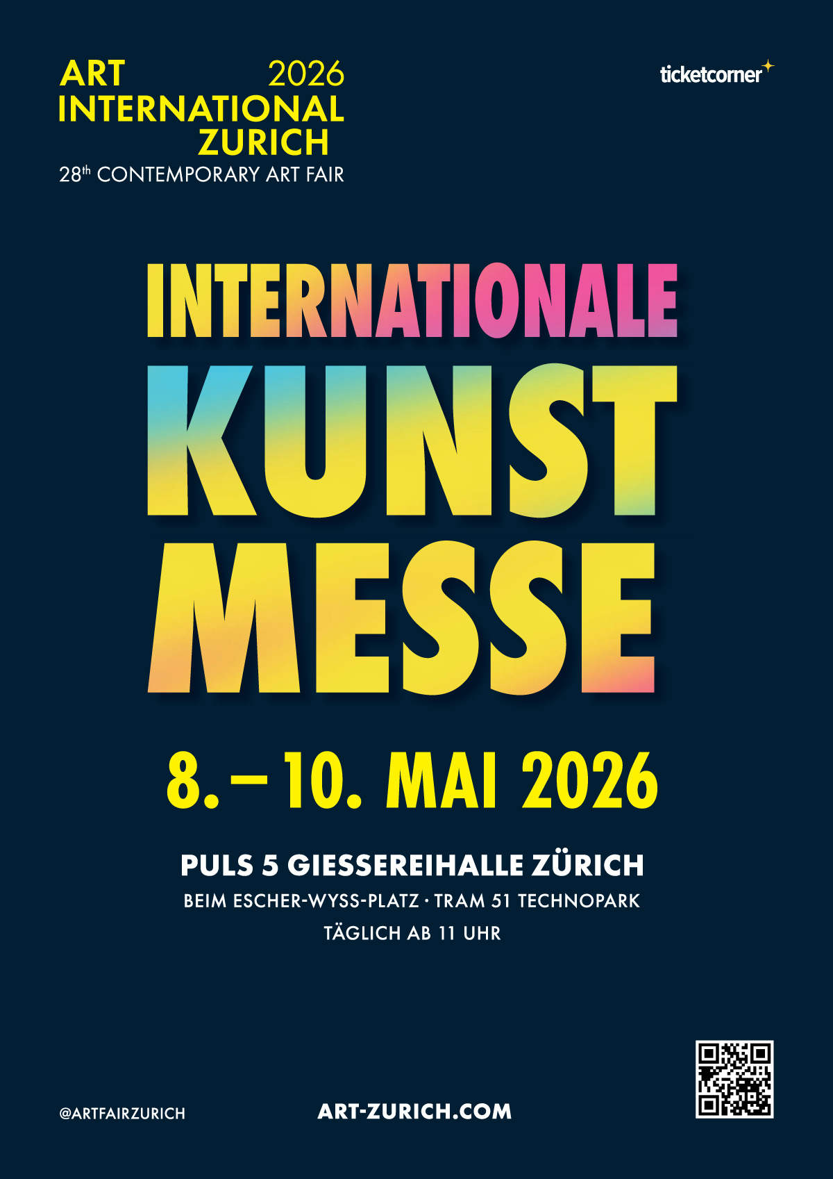 Poster der Kunstmesse Zürich