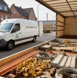 Schrottabholung in Witten: Metallrecycling als Beitrag zur regionalen Kreislaufwirtschaft