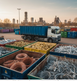 Schrottabholung in Dortmund: Altmetall wird fachgerecht recycelt und verwertet.