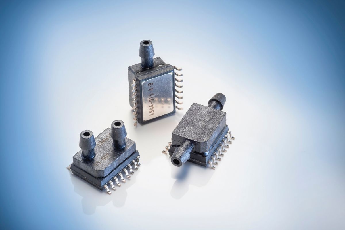 SM923X digitaler Differenzdruck-Sensor für Niederdruck (© AMSYS GmbH & Co. KG)