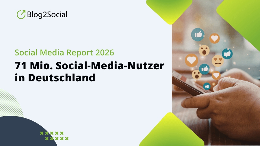 Social-Media-Nutzer Deutschland 2026 mit 71 Millionen aktiven Accounts (Die Bildrechte liegen bei dem Verfasser der Mitteilung.)