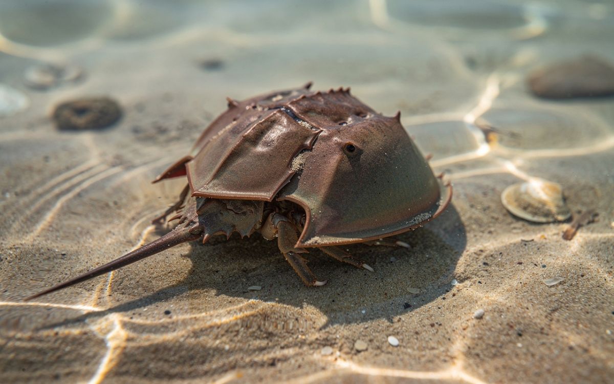 Pfeilschwanzkrebs (© KI-generiert)