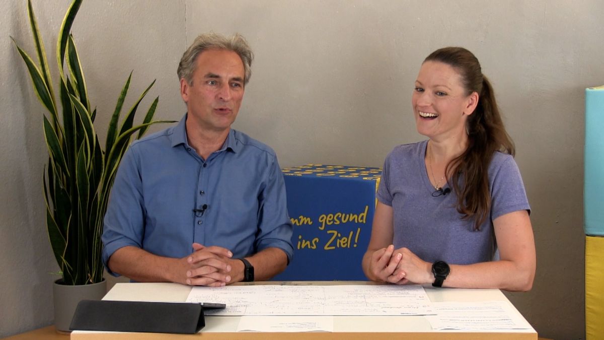 Plauder Pace Podcast - die beiden Hosts Mathias Priebe und Anke Stefaniak (© MyGoal Training)