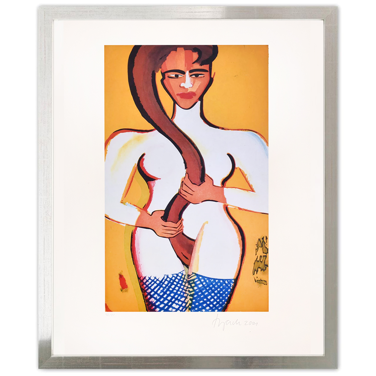 (c) Elvira Bach"Ganz Eva" Original Grafik, Galerie Inspire Art (Die Bildrechte liegen bei dem Verfasser der Mitteilung.)