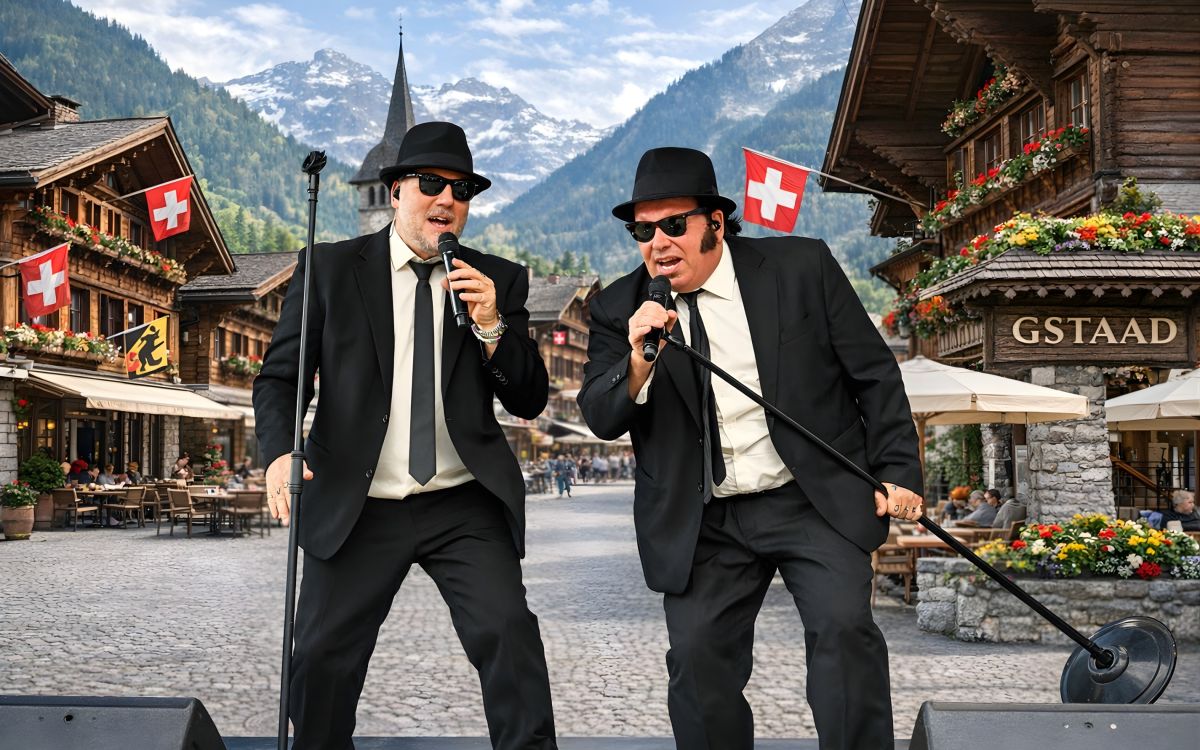 Big Blue - Blues Brothers in Gstaad (© @bigblue.show)