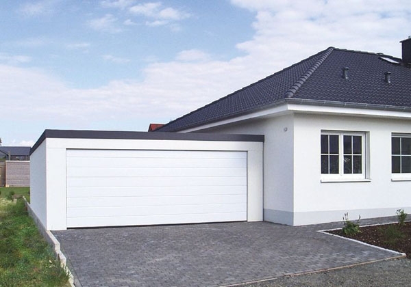 Individuelle Maßarbeit für eine Fertiggarage von Exklusiv-Garagen Individuelle Maßarbeit für eine Fertiggarage von Exklusiv-Garagen