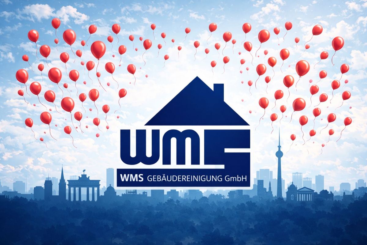 WMS Gebäudereinigung GmbH feiert Firmenjubiläum (© WMS Gebäudereinigung GmbH )