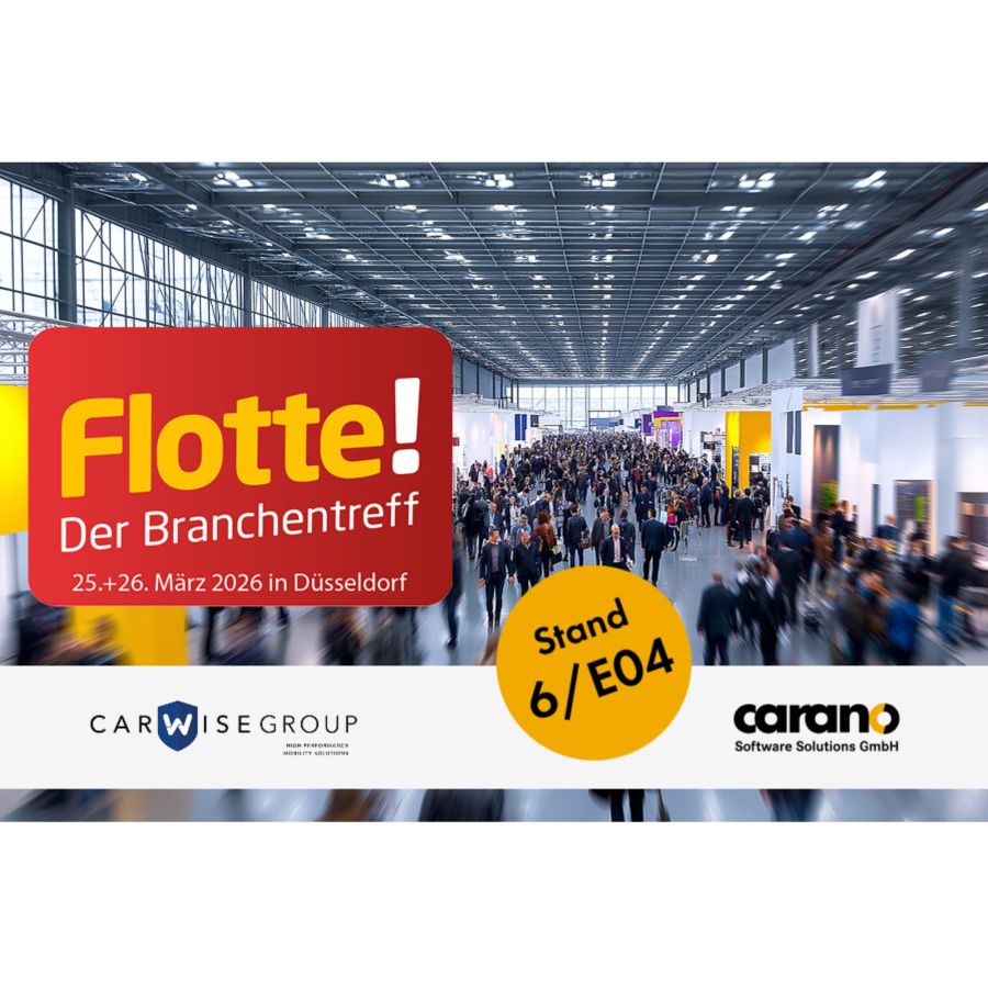 Carano präsentiert sich mit Carwise und Autodisk auf der Flotte 2026 (© )
