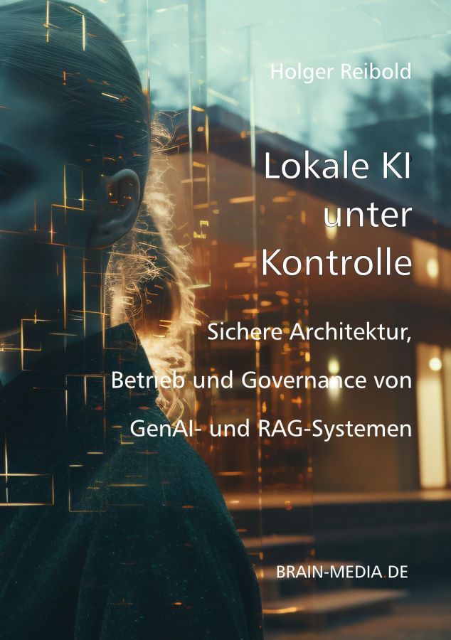 Lokale KI - das Buchcover (© )