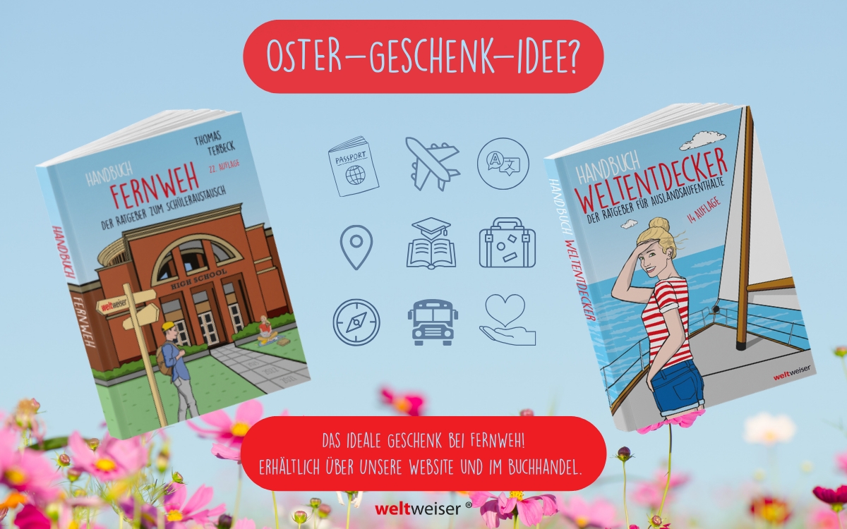 Cover Handbuch Fernweh und Handbuch Weltentdecker (Die Bildrechte liegen bei dem Verfasser der Mitteilung.)