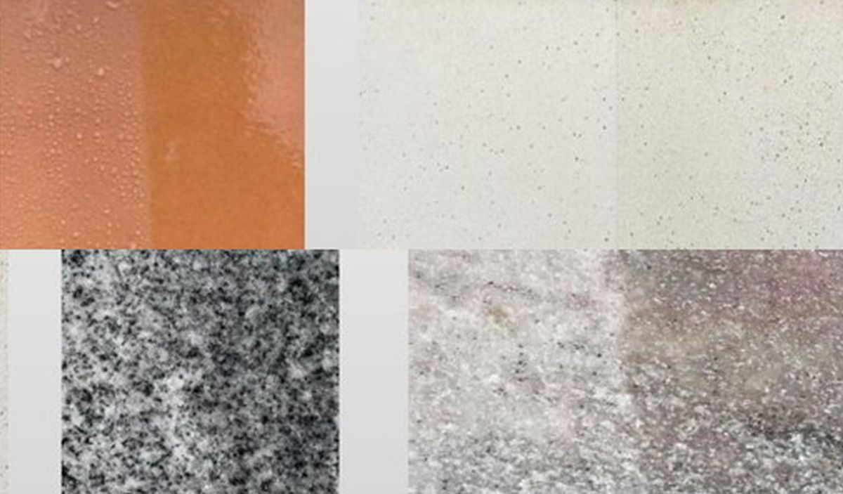 CCM® 7624 Steinversiegelung mit Selbstreinigungseffekt - Fotos mit und ohne Versiegelung (© CCM GmbH, 2026)