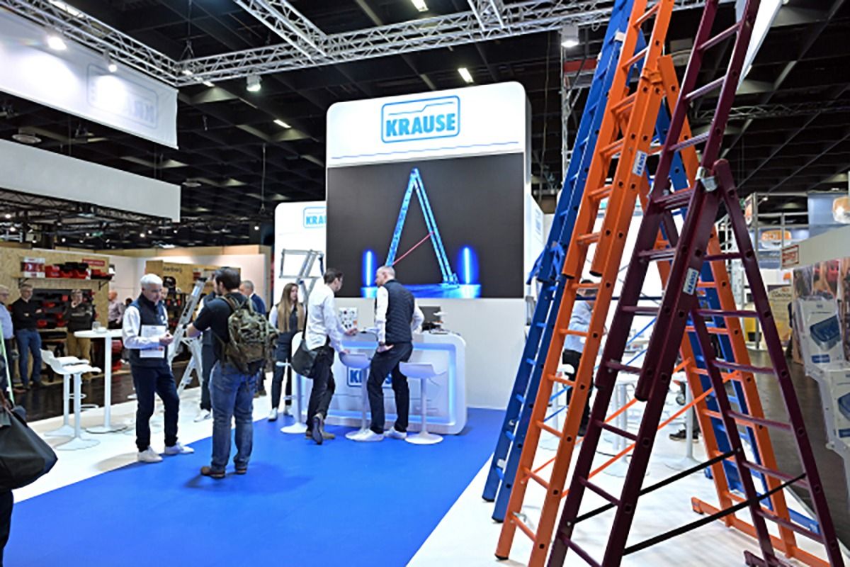 Der KRAUSE Messestand auf der Eisenwarenmesse 2026 (© © Dähne Verlag, Götz)