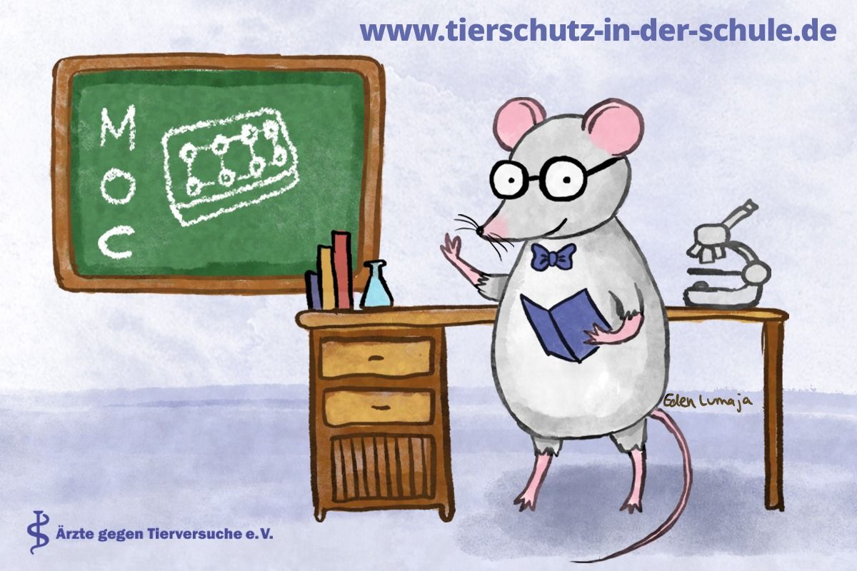 Visual zur Webseite zur freien Nutzung. (© Ärzte gegen Tierversuche e.V.)