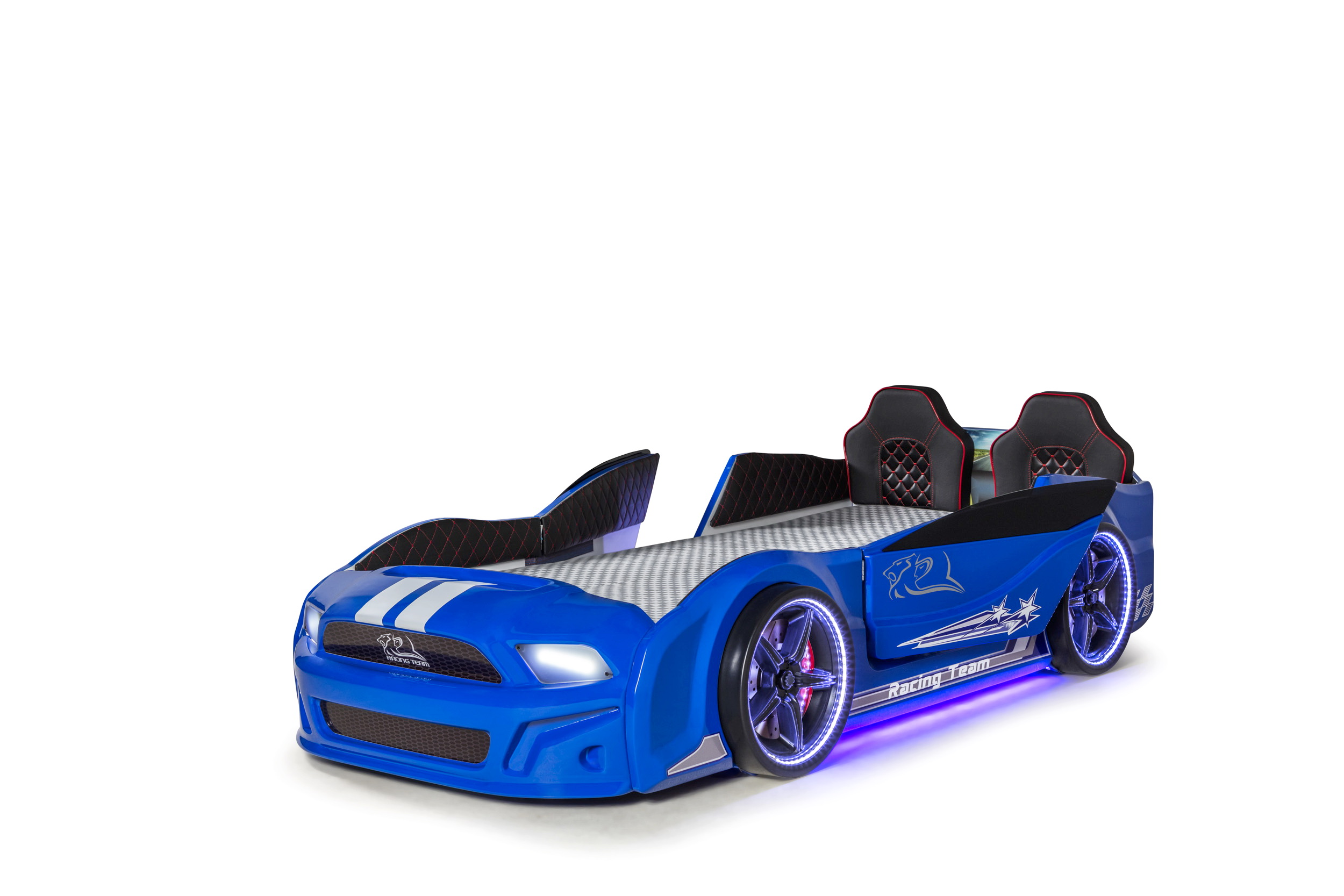 Kinder Autobett Must Rider 500 in Blau