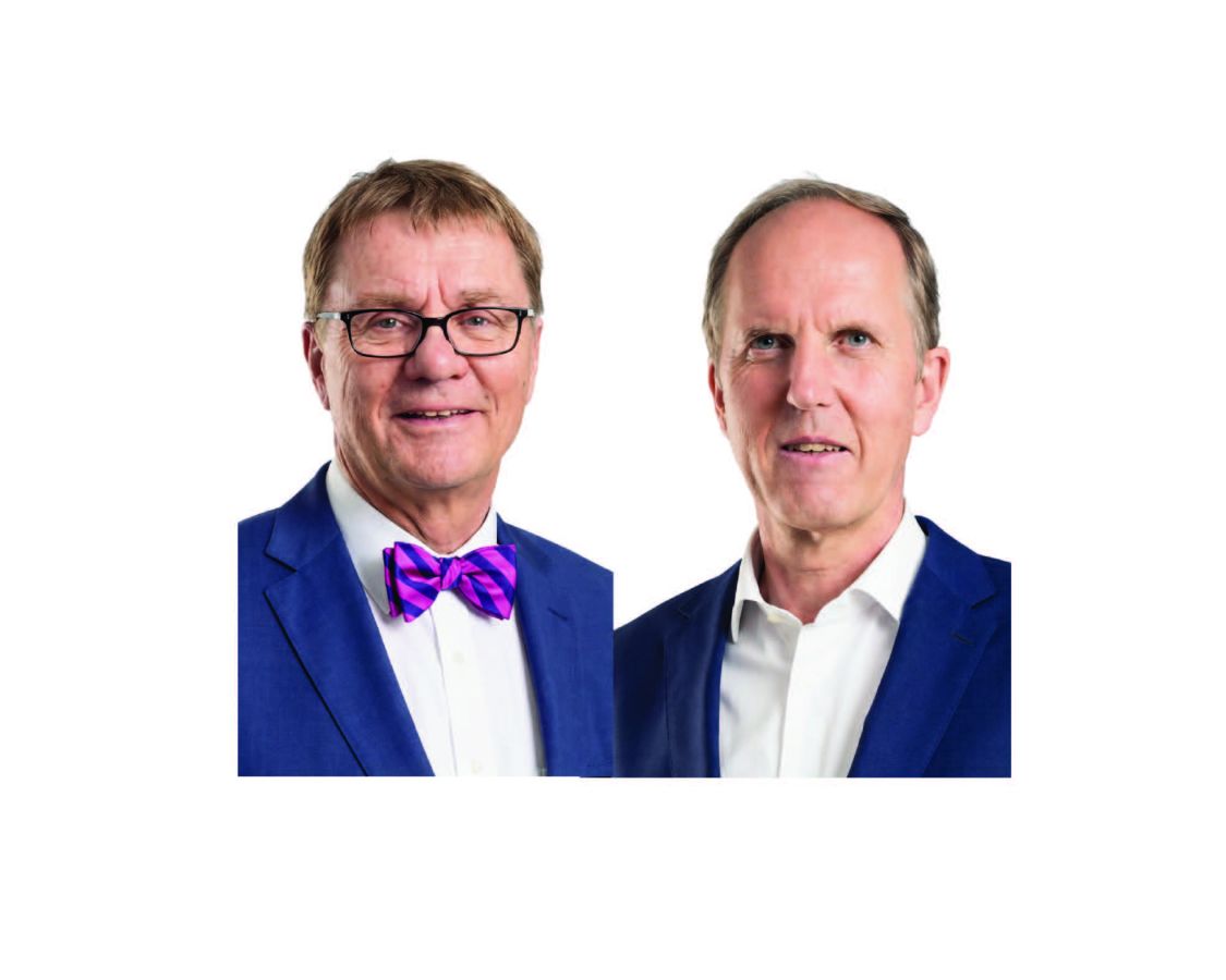 Professor Stephan Kippes und Norbert Verbücheln (v.l.n.r.) (© Mr. Lodge GmbH)