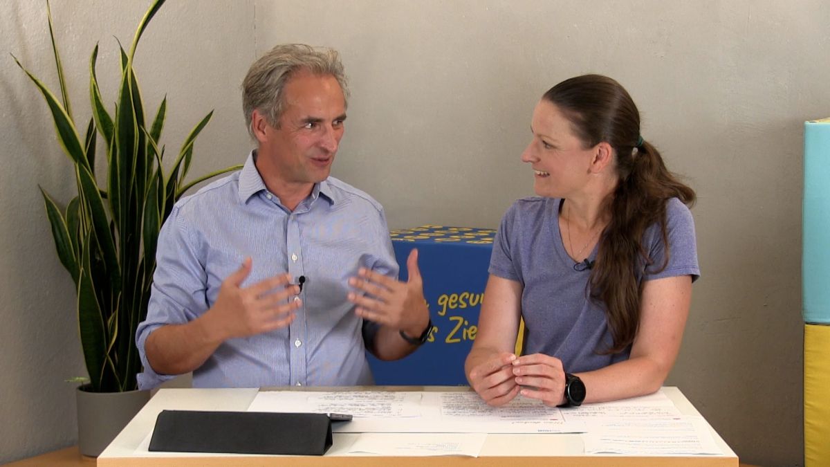 Podcast Hosts Mathias Priebe und Anke Stefaniak (© MyGoal Training)