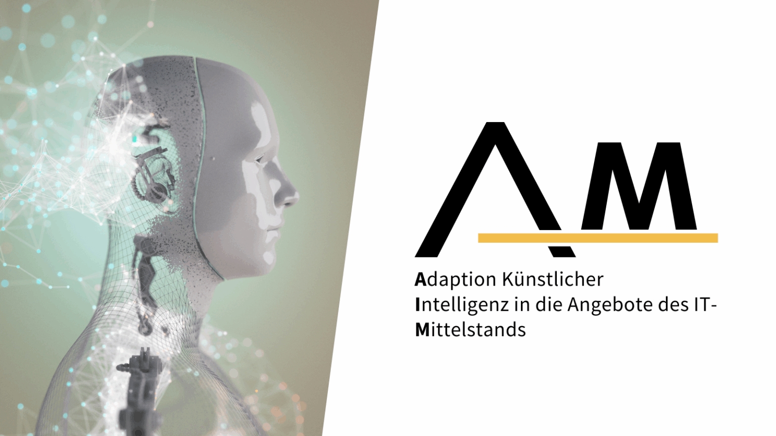 Innovationsnetzwerk„AIM–Adaption Künstlicher Intelligenz in die Angebote des IKT-Mittelstands“(Die Bildrechte liegen bei dem Verfasser der Mitteilung.)